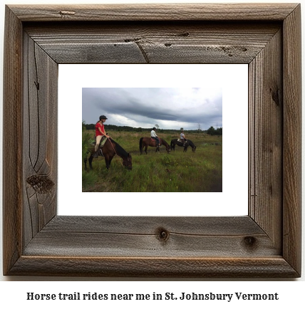 horse trail rides near me in St. Johnsbury, Vermont